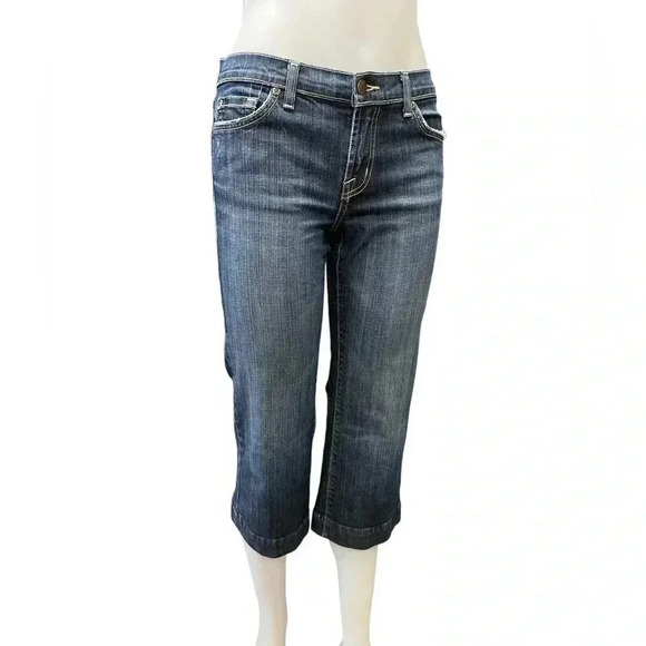 David Kahn Denim Capri Jeans Size 27 - Picture 1 of 14
